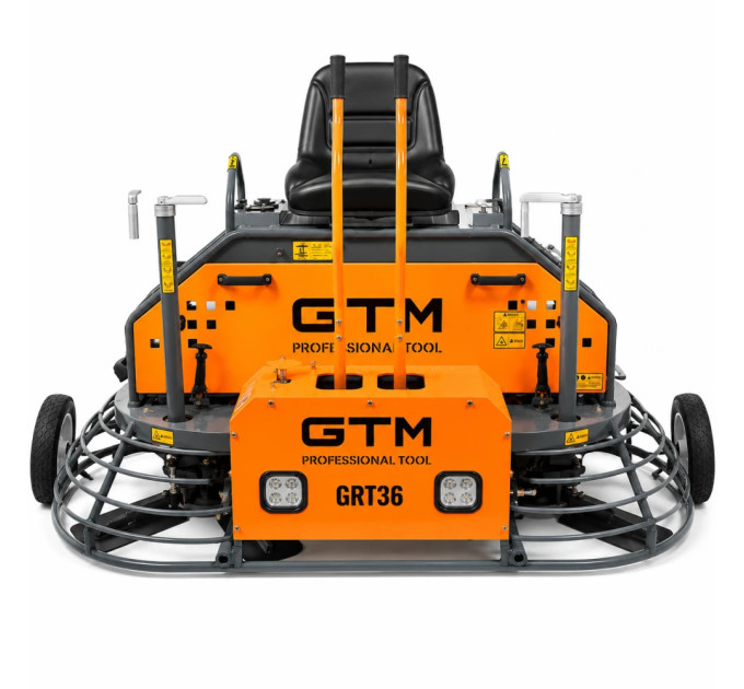 Затиральна машина GTM GRT36 бензинова двороторна	
