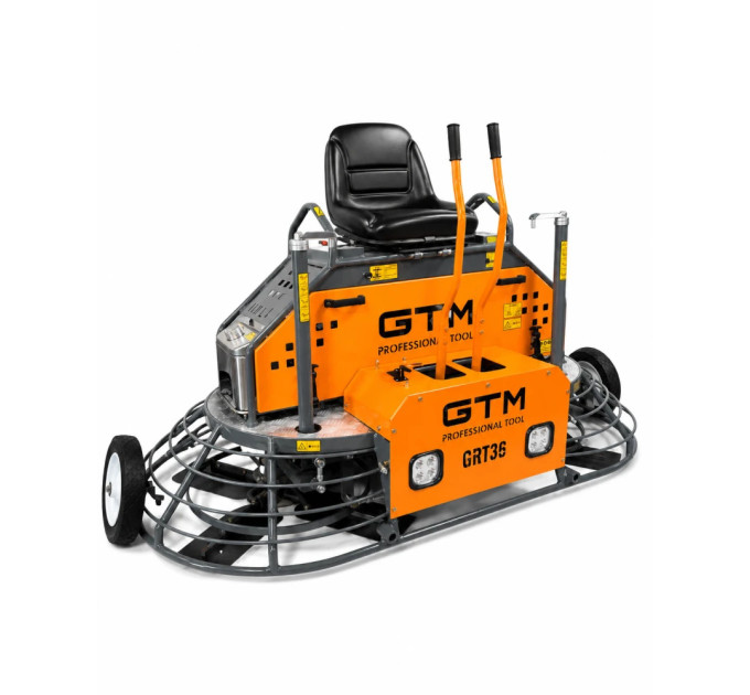 Затиральна машина GTM GRT36 бензинова двороторна	