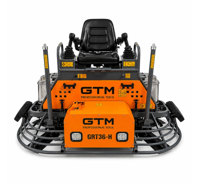 Затиральна машина GTM GRT36-H бензинова двороторна