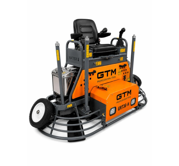 Затиральна машина GTM GRT36-H бензинова двороторна