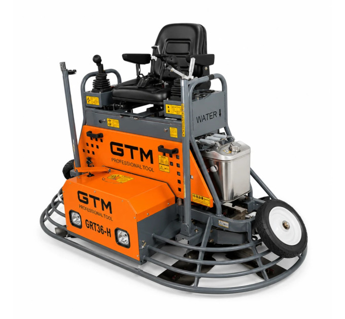 Затиральна машина GTM GRT36-H бензинова двороторна